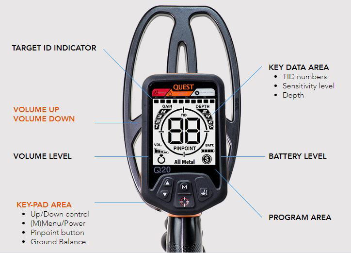 فلزیاب کوئست QUEST Q20 - Image 10