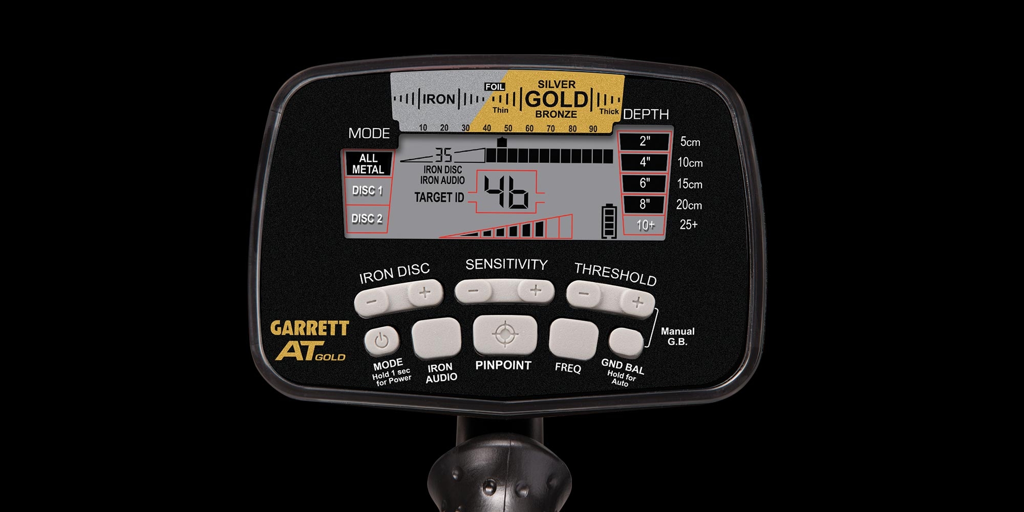 فلزیاب گرت گولد Garrett AT Gold - Image 4