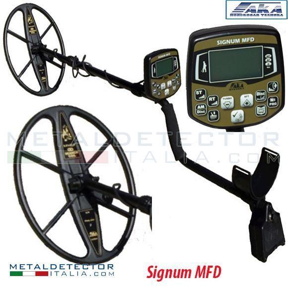 تست فلزیاب آکا سیگنوم Signum MFD